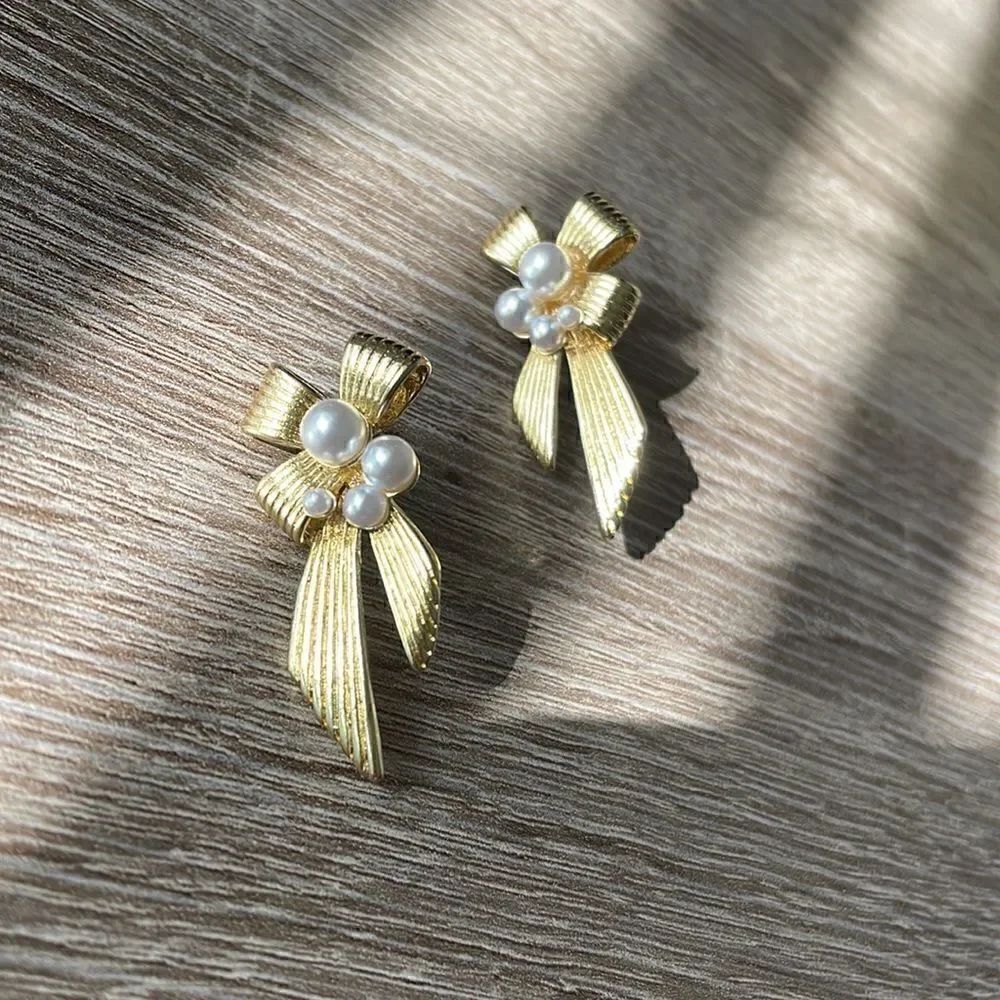 Boho Bow earrings N78 - Picture 2 of 5